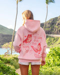 "To Live For the Hope of it All" Hoodie in Pink