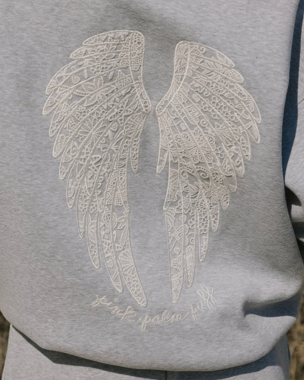 "Lacy" Hoodie in Sky Grey