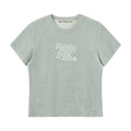 VELVET LOGO T-SHIRT - MINT