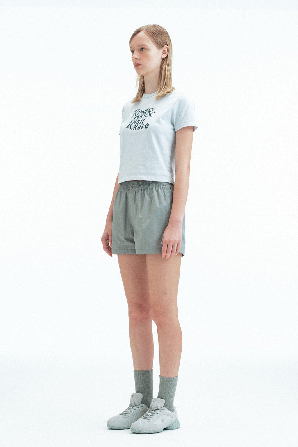 BASIC LOGO T-SHIRT - LIGHT BLUE