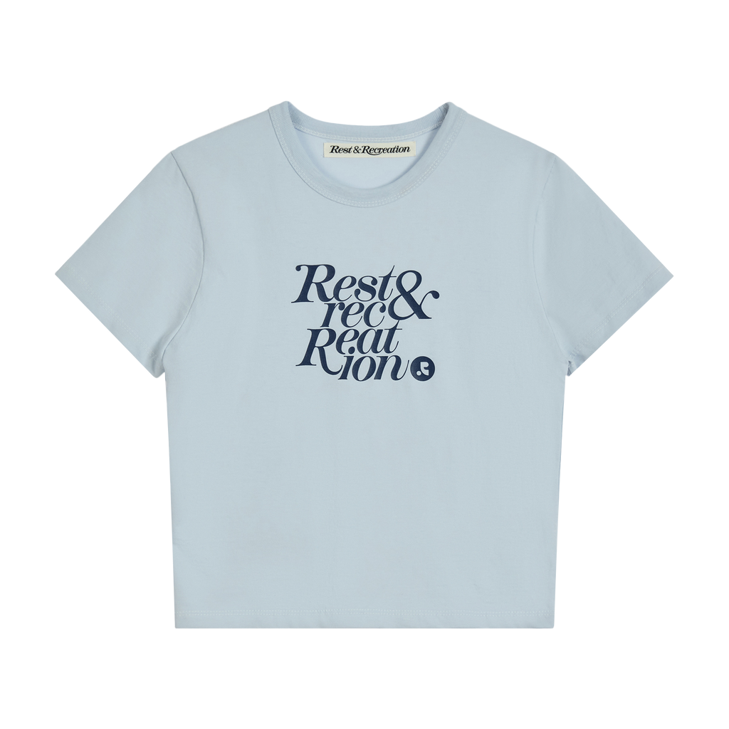BASIC LOGO T-SHIRT - LIGHT BLUE