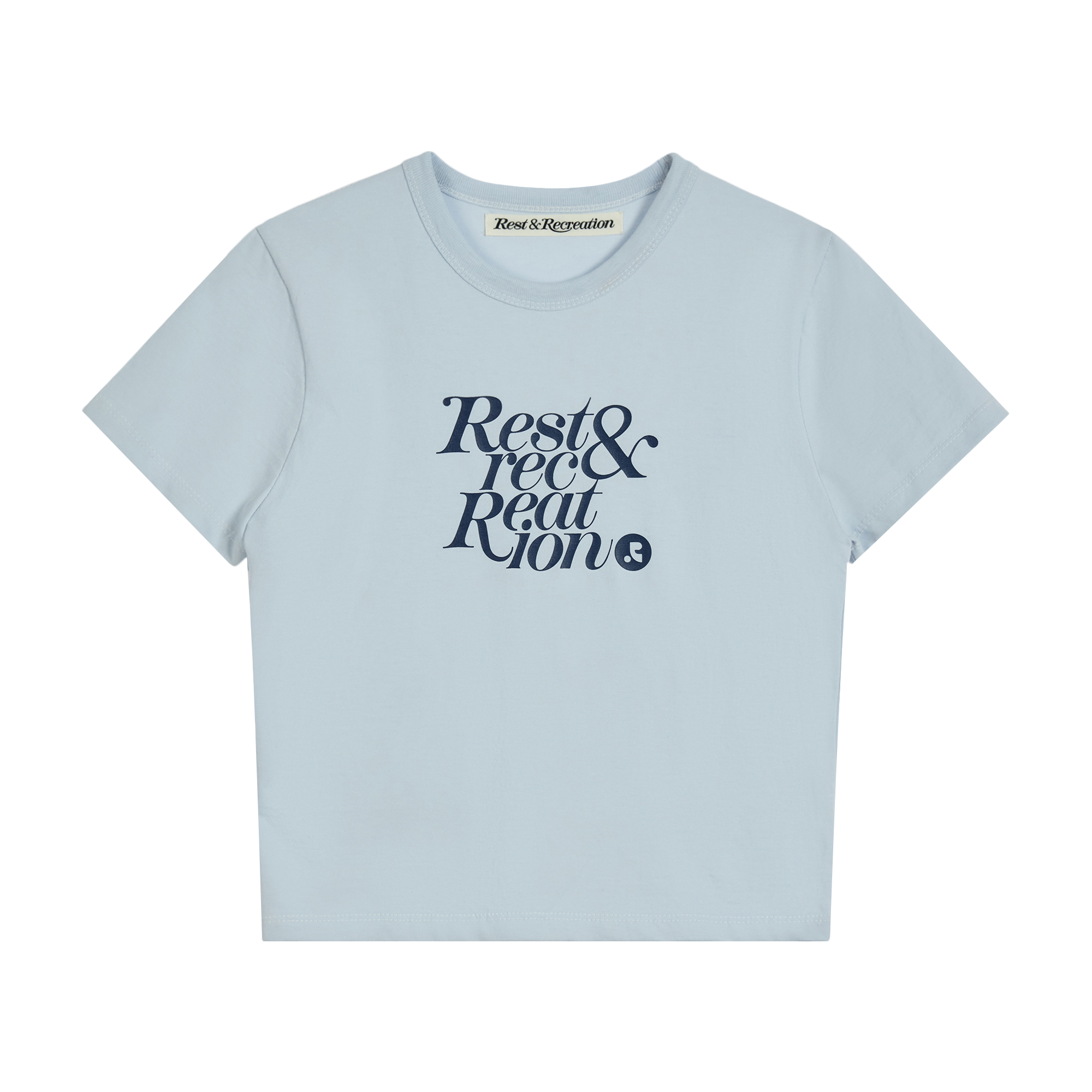 BASIC LOGO T-SHIRT - LIGHT BLUE