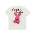 ADLV DOODLE FUZZY RABBIT SHORT SLEEVE T-SHIRT CREAM